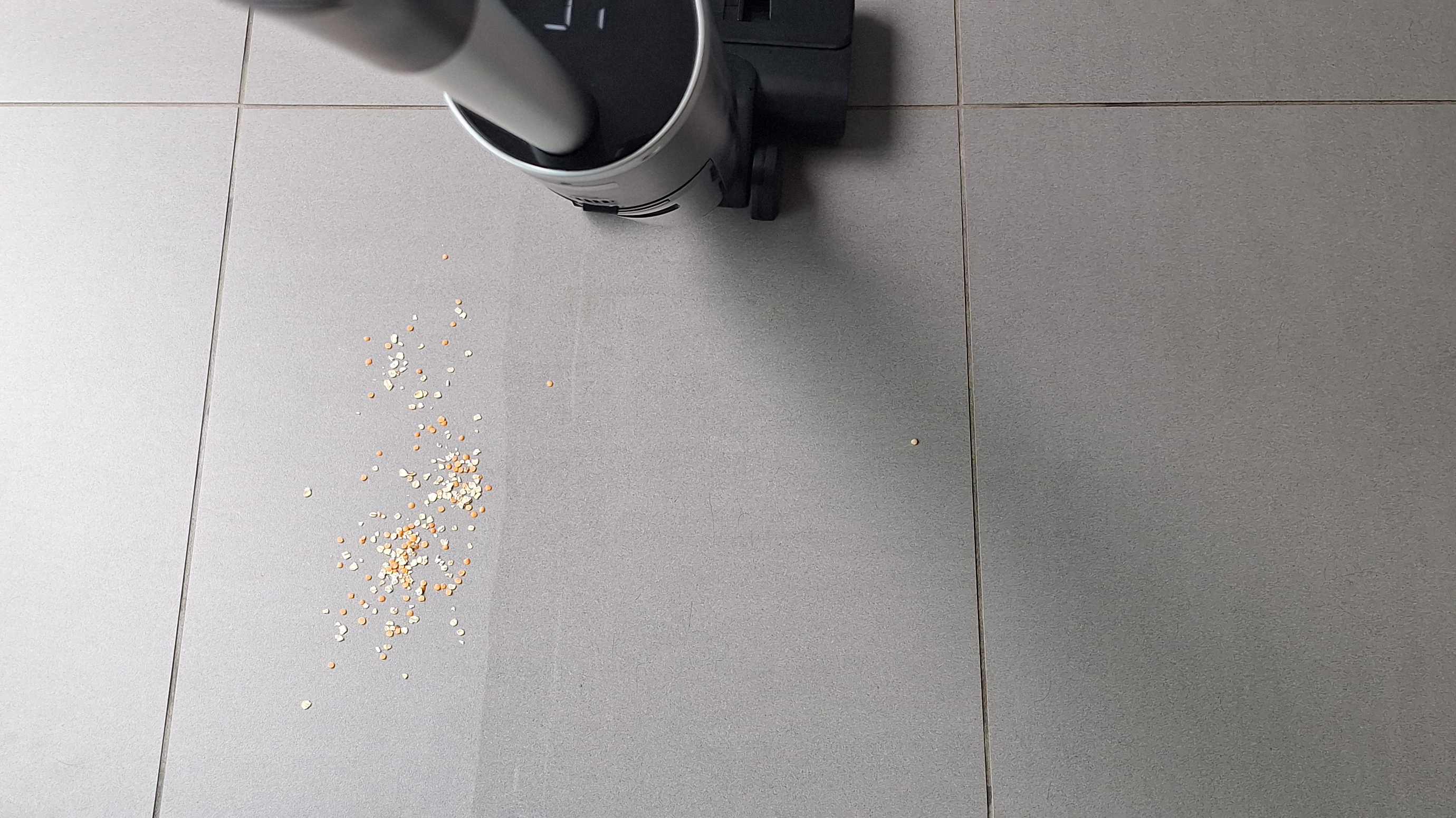 Hoover HW3 halfway though cleaning test