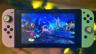 Epic Mickey Rebrushed on a Nintendo Switch console