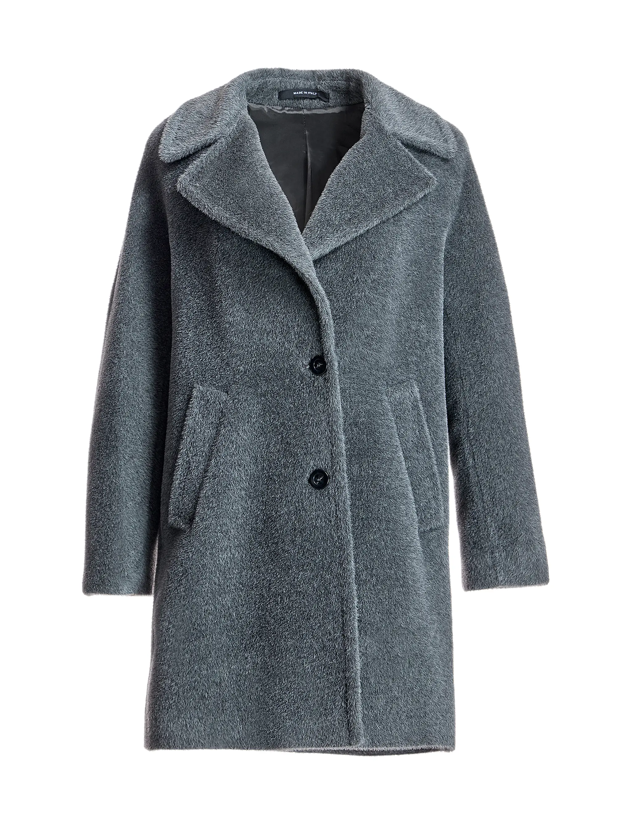 Maximilian Oversized Alpaca Blend Coat