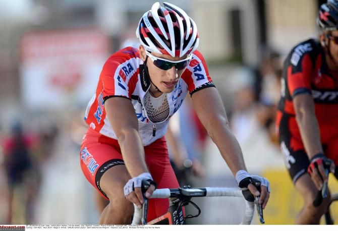 Simon Spilak (Katusha) crossed the line in 17th place.