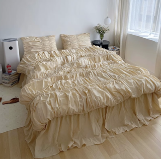 cinched duvet cover