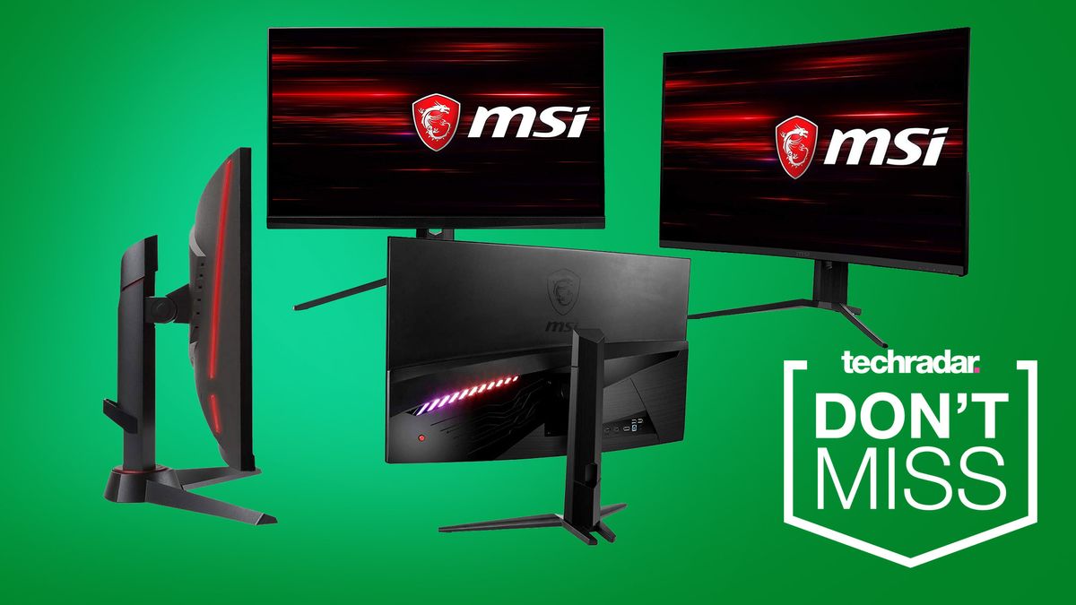 Check out these Black Friday gaming monitor deals from MSI TechRadar