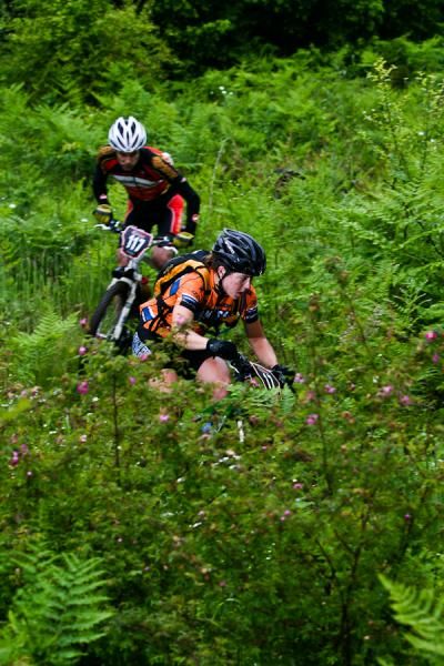 Alice Pennington sets the pace for the women early on