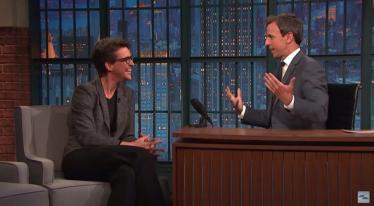 Rachel Maddow is a Bernie Sanders fan