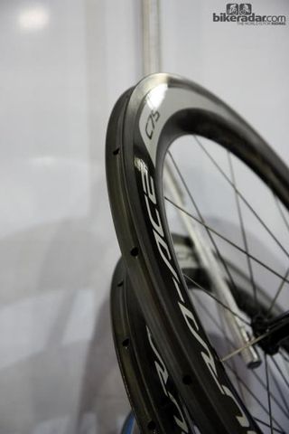 Spoke nipples are hidden in the rim on the new C75