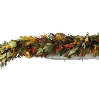 Live Autumn Leaves Garland