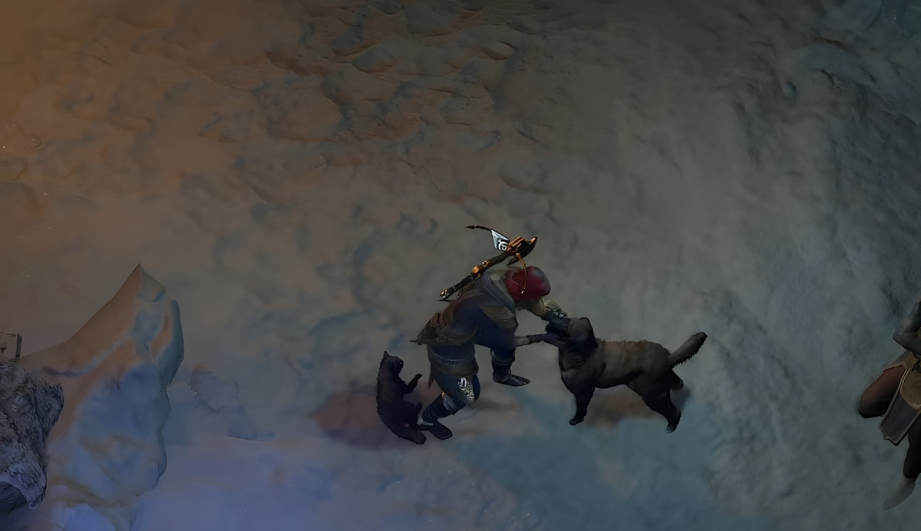 Can I pet the dog and cat in Diablo 4
