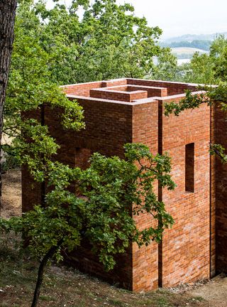 Brick Labyrinth, 2018, by Per Kirkeby