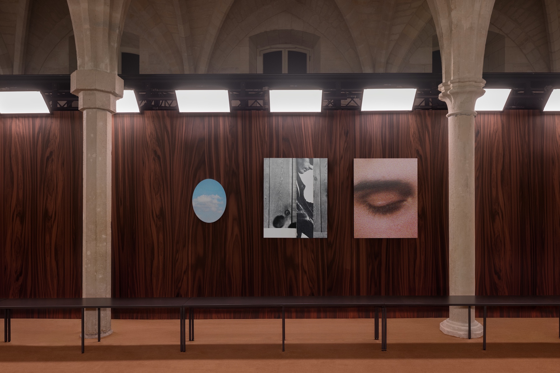 Acne Studios SS26 runway show set