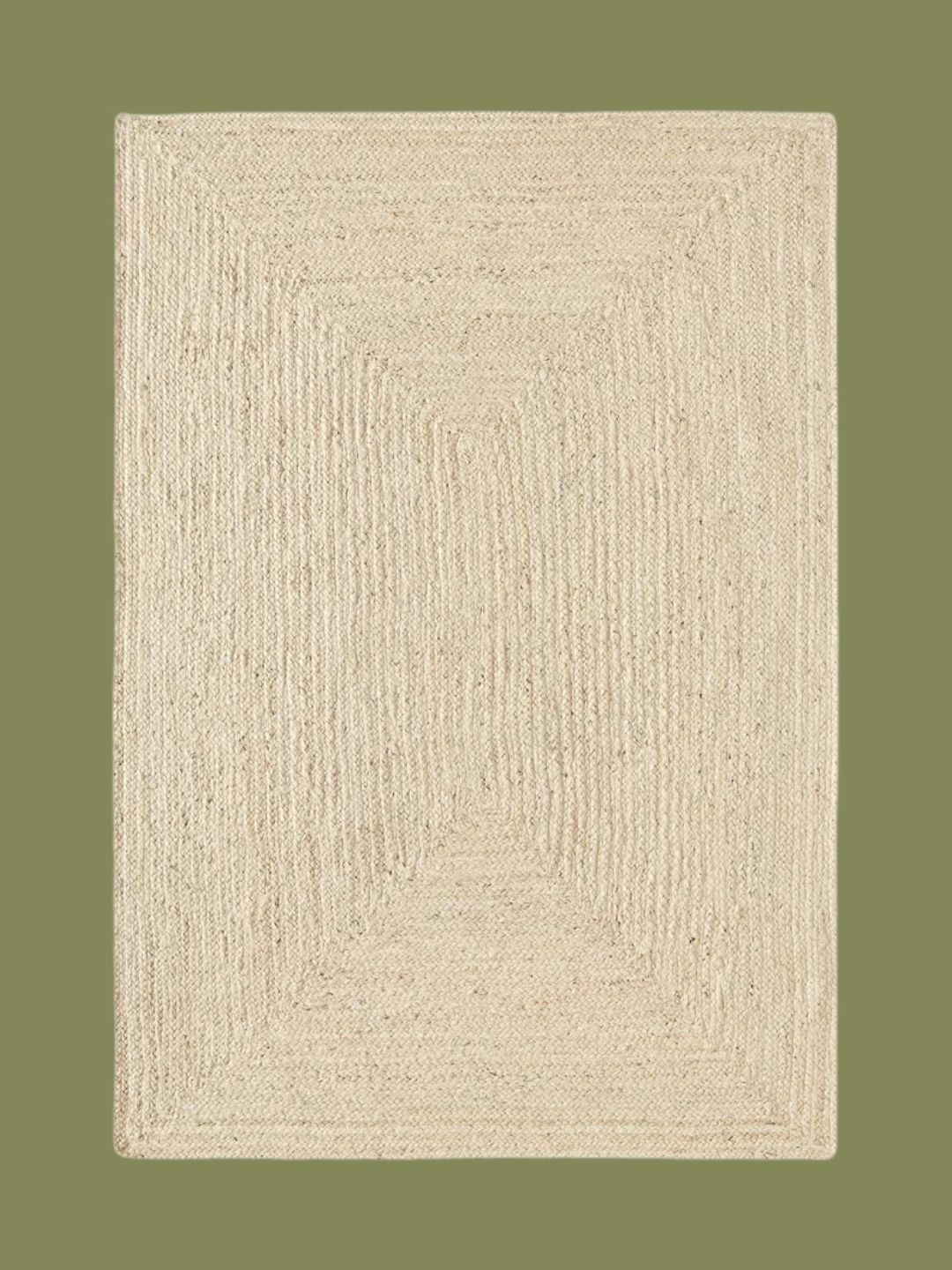 Westwing Collection, Handmade Jute Rug Sharmila in Off White