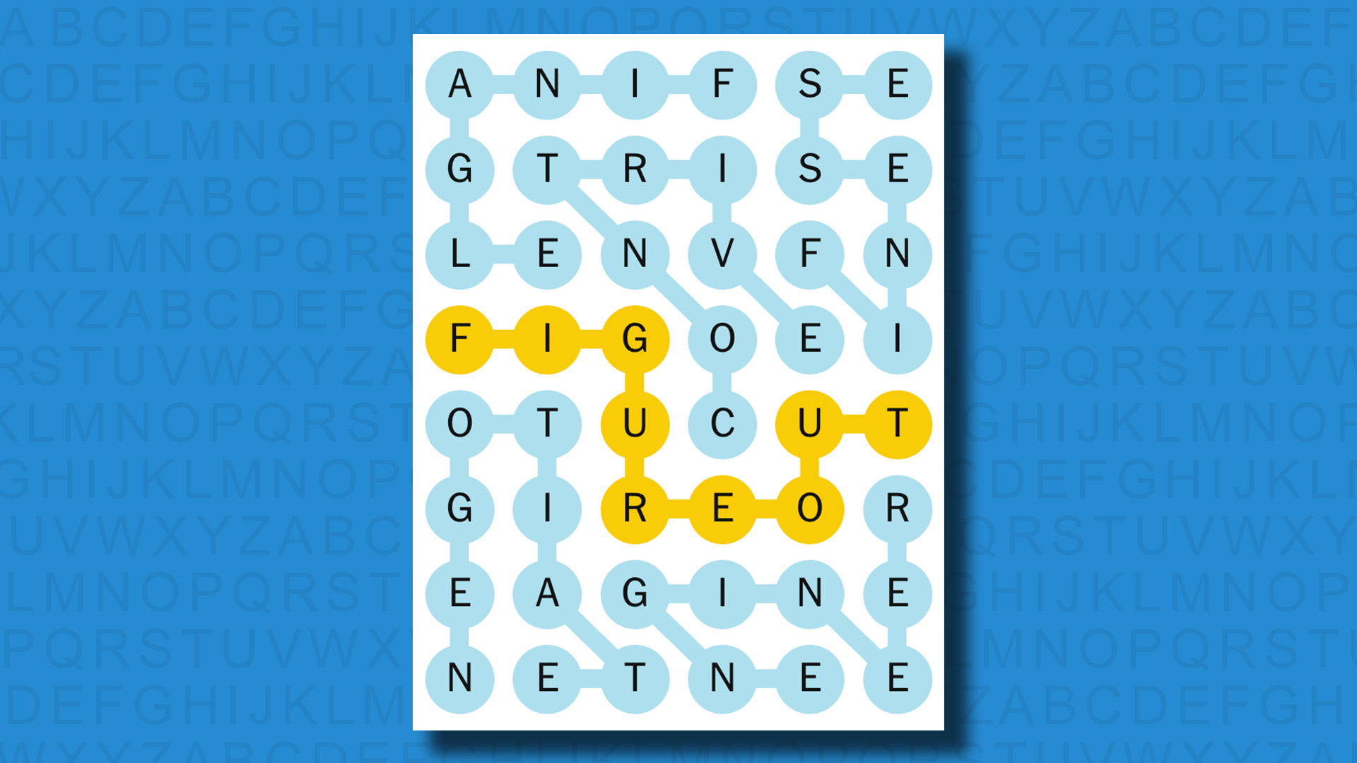 NYT Strands answers for game 471 on a blue background