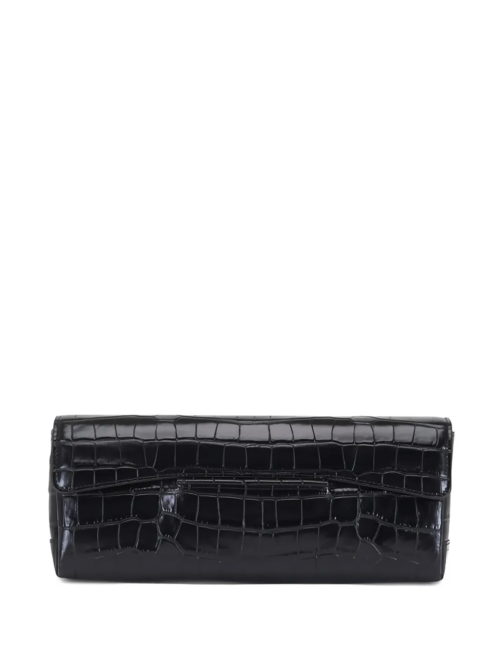 Toteme Crocodile-Embossed Clutch Bag | One Size