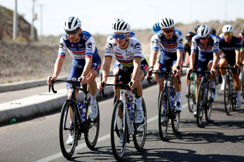 World Champion Remco Evenepoel and Soudal QuickStep at the Vuelta a San Juan