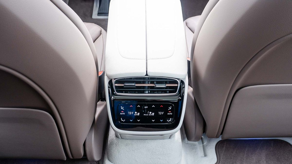 Mercedes EQE interior view