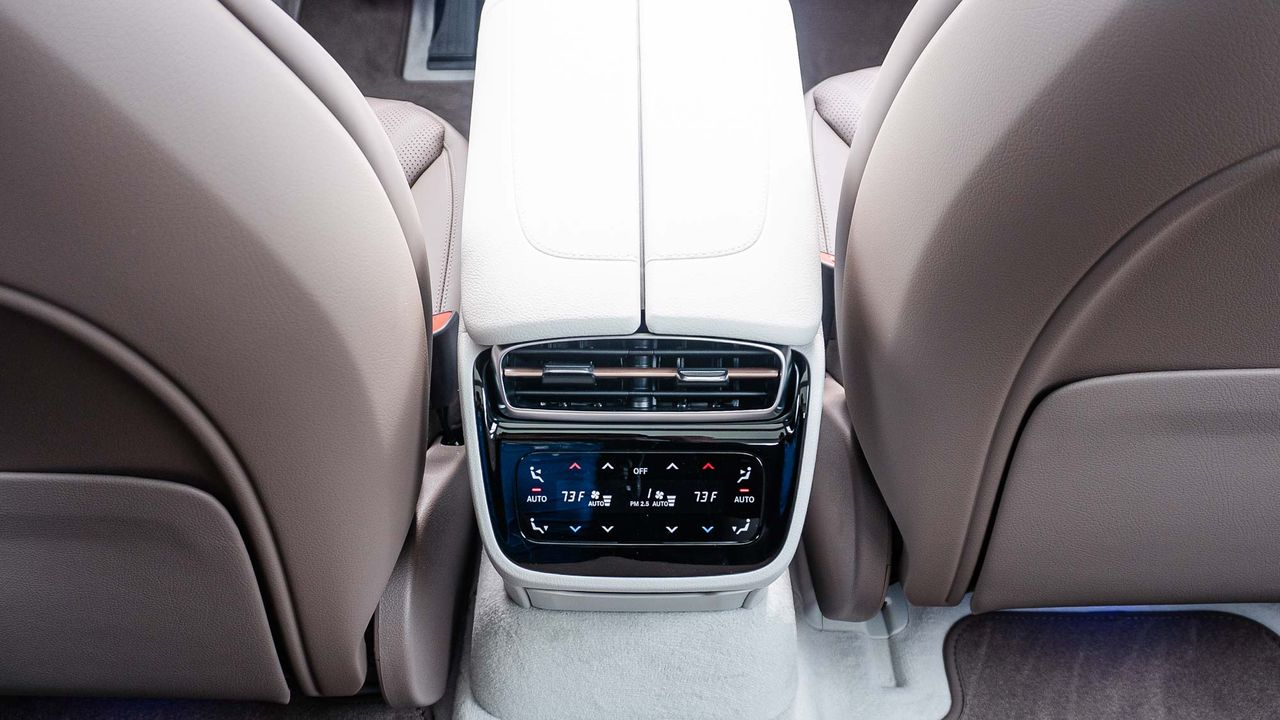 Mercedes EQE interior view