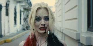 Harley Quinn bleeding in The Suicide Squad