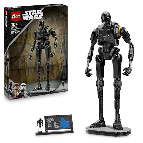 Lego Star Wars 75434 K-2so Security Droid Figure - Posable Play &amp;amp; Display Building Toy - Collectible Model Kit Incl. an Information Plaque - Gift for Boys, Girls &amp;amp; Adult Andor Fans