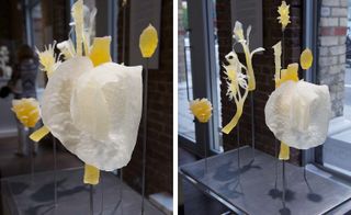 A new version of 'Flower Monster' in translucent resin