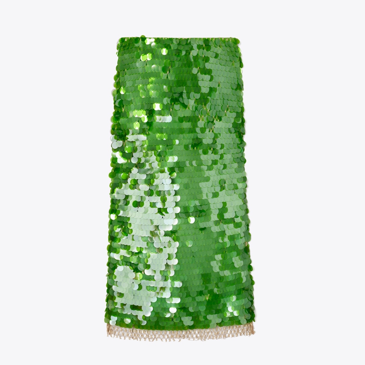 Sequined Skirt in Green, Size 6
