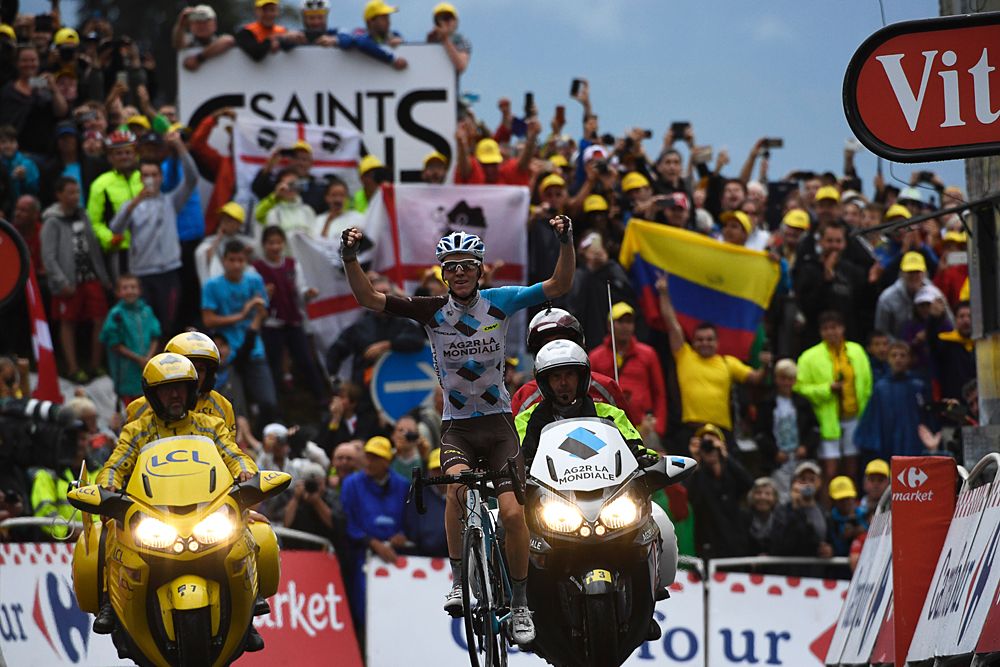 Romain Bardet stage 19 at the Tour de France