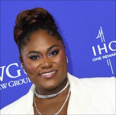 Recipient of the Spotlight Award - Actress for "The Color Purple" US actress Danielle Brooks arrives for the 35th Annual Palm Springs International Film Festival Awards Gala at the Convention Center in Palm Springs, California, on January 4, 2024. 