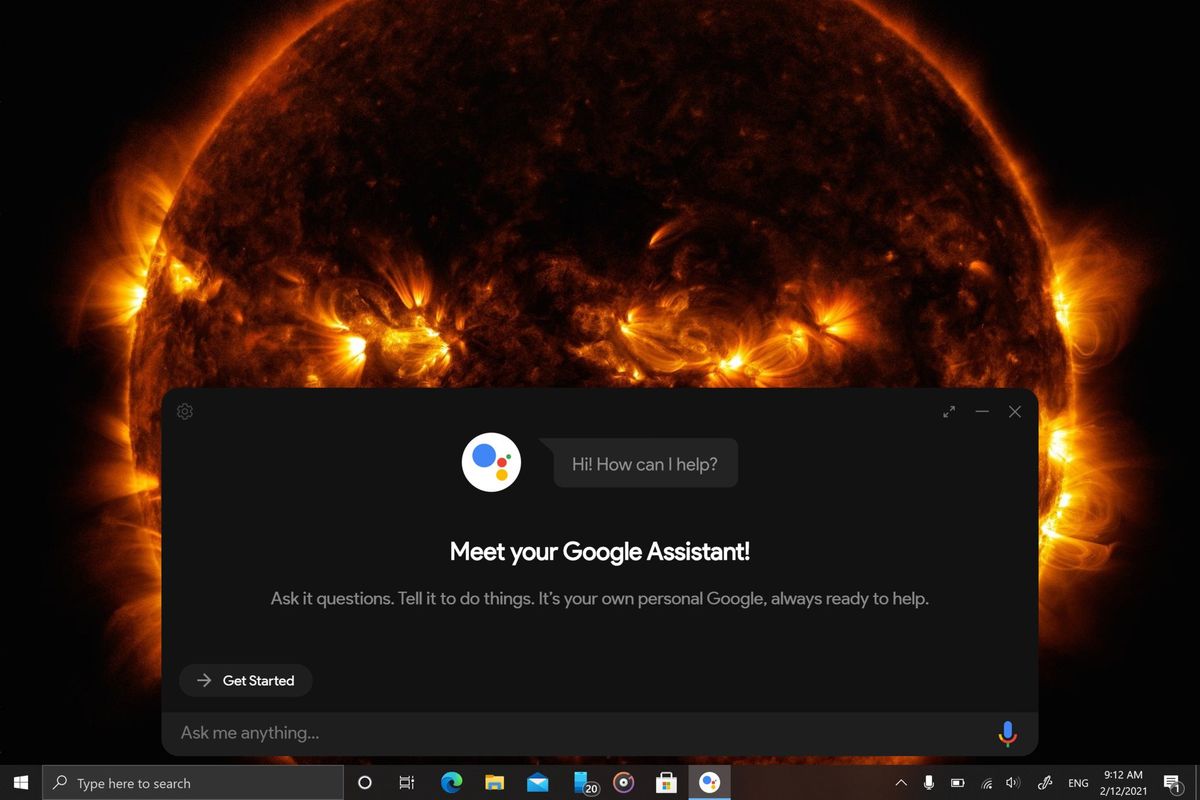 Google Assistant Unofficial Desktop App