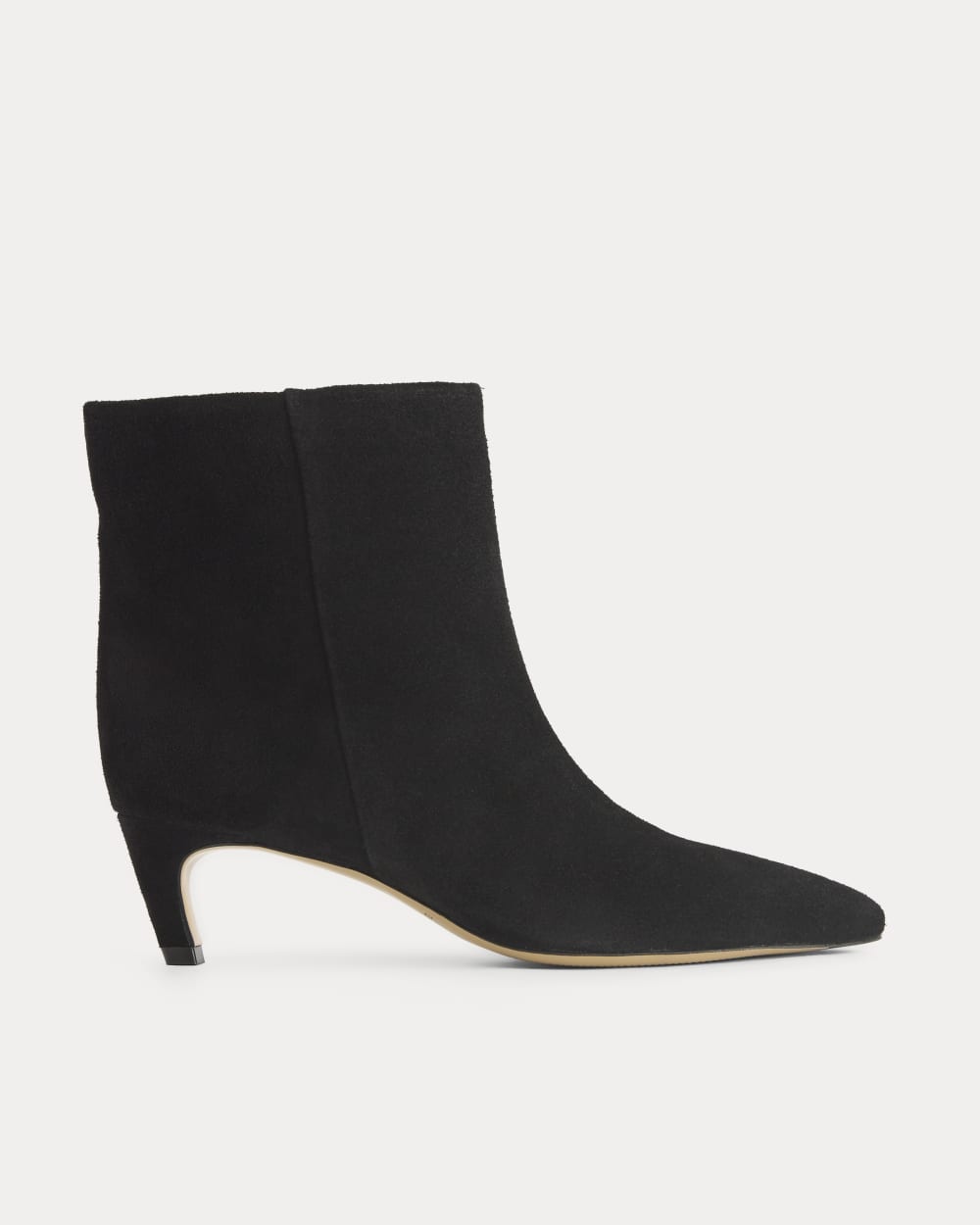 Studio Kitten Heel Bootie | Black Suede - 5