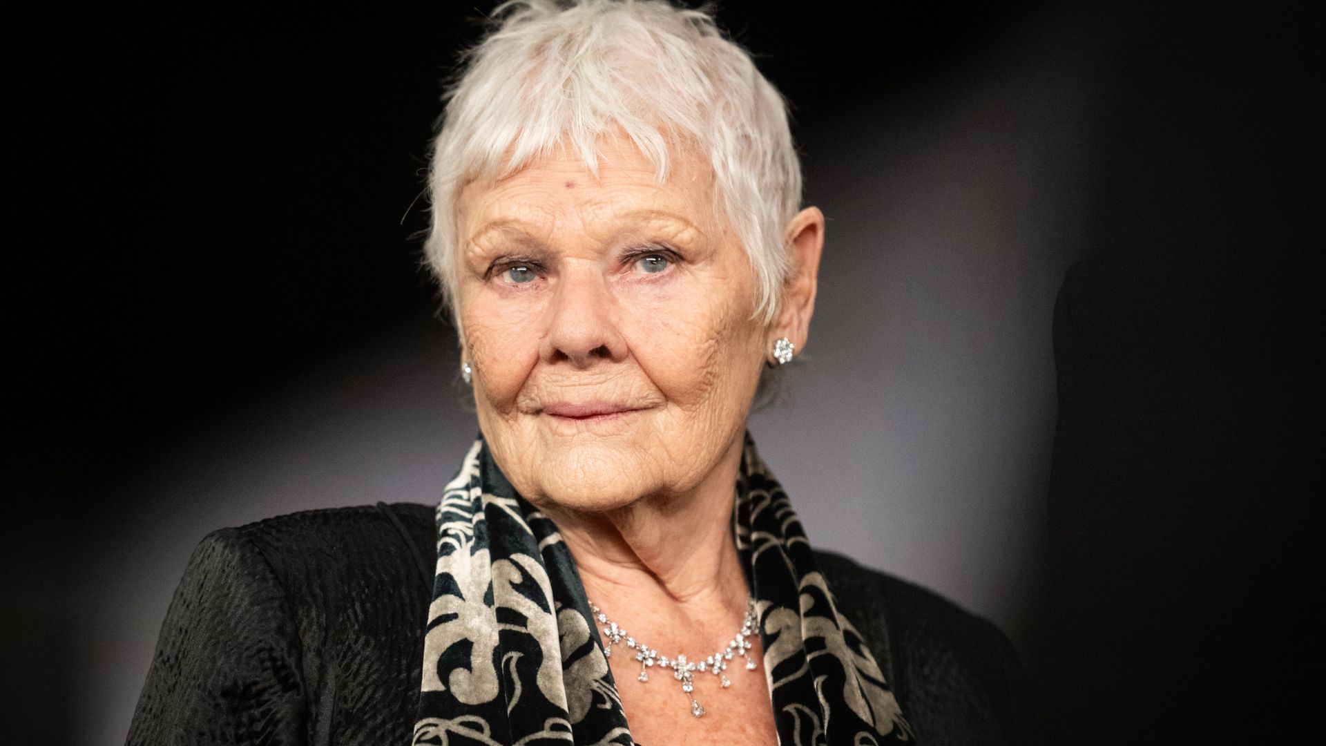 Dame Judi Dench attends the "Finding Harmony: A King's Vision" Windsor Castle Premiere at Windsor Castle on January 28, 2026