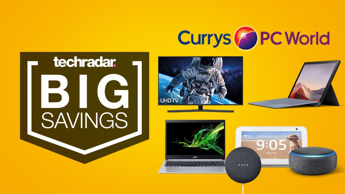 Currys Easter sale TV laptop deals smart home cheap tablets