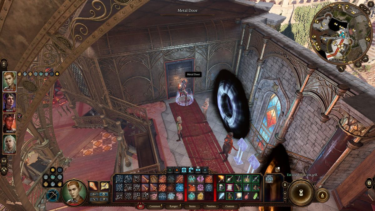 Baldur's Gate 3 Sorcerous Vault - Side entrance