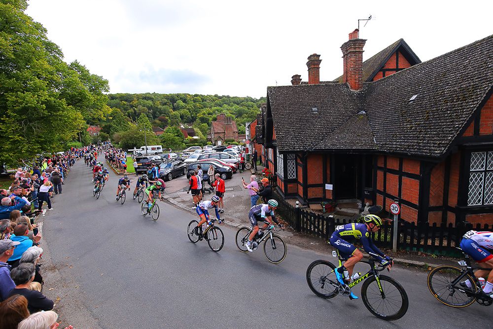 Scenery from along the route of stage 7 at the Tour of Britain