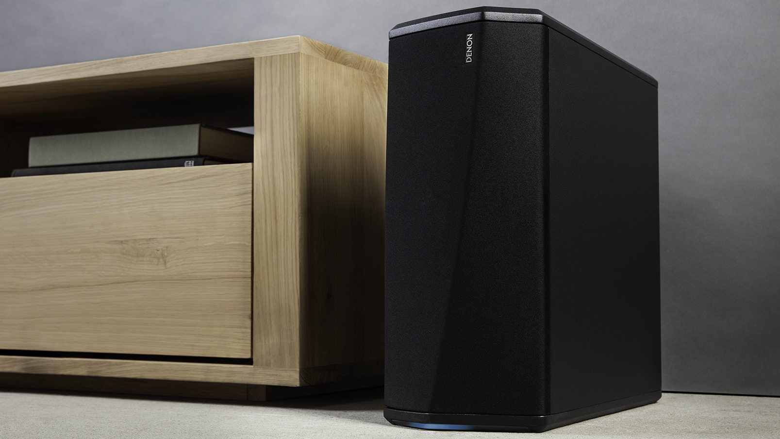 Denon Home 4.1 system: Denon Home Sound Bar 550, Denon Home 150 speakers, Denon DSW-1H subwoofer