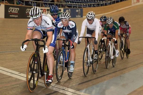 Jennie Reed at the front.
