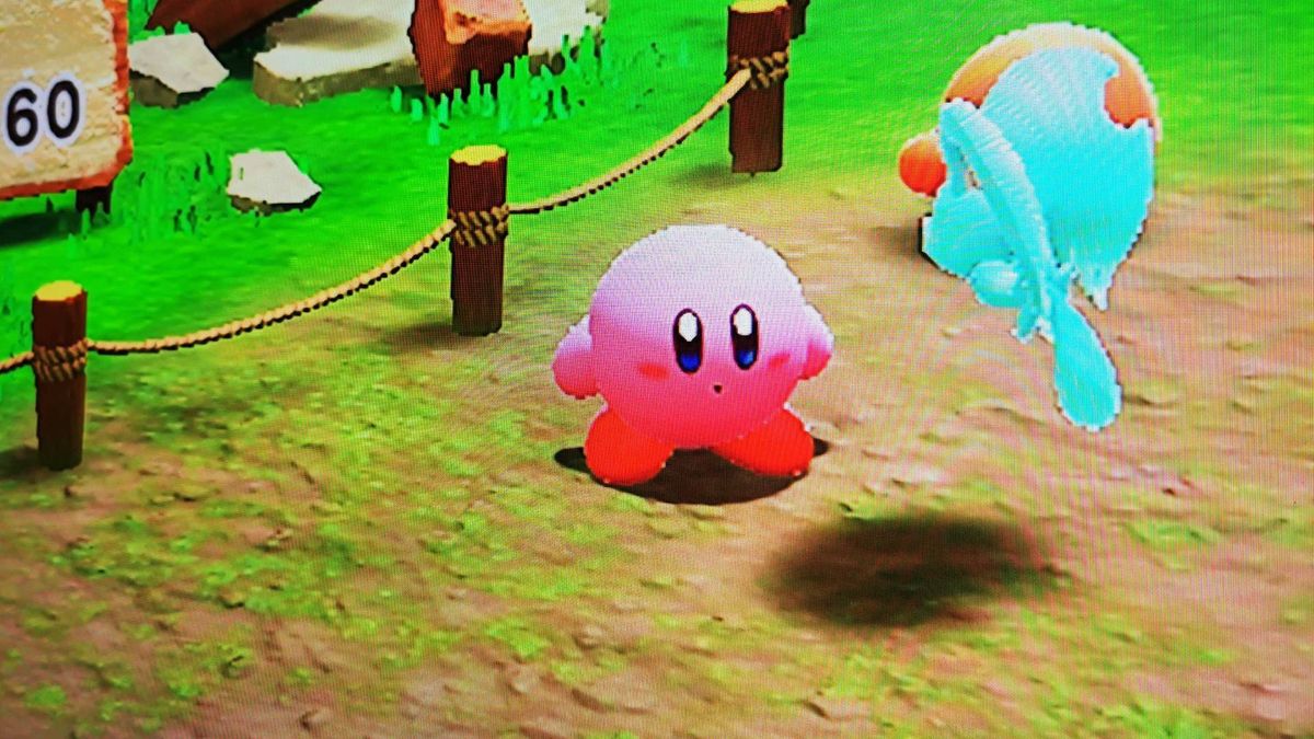 Kirby and the Forgotten Kingdom with mClassic switched off