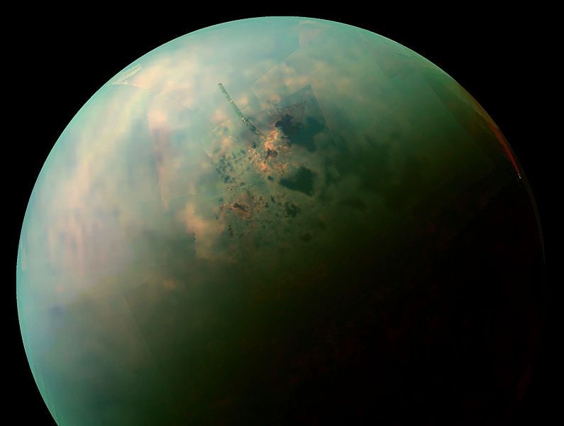 Mysterious 'Bathtub Rings' of Titan Replicated on Earth
