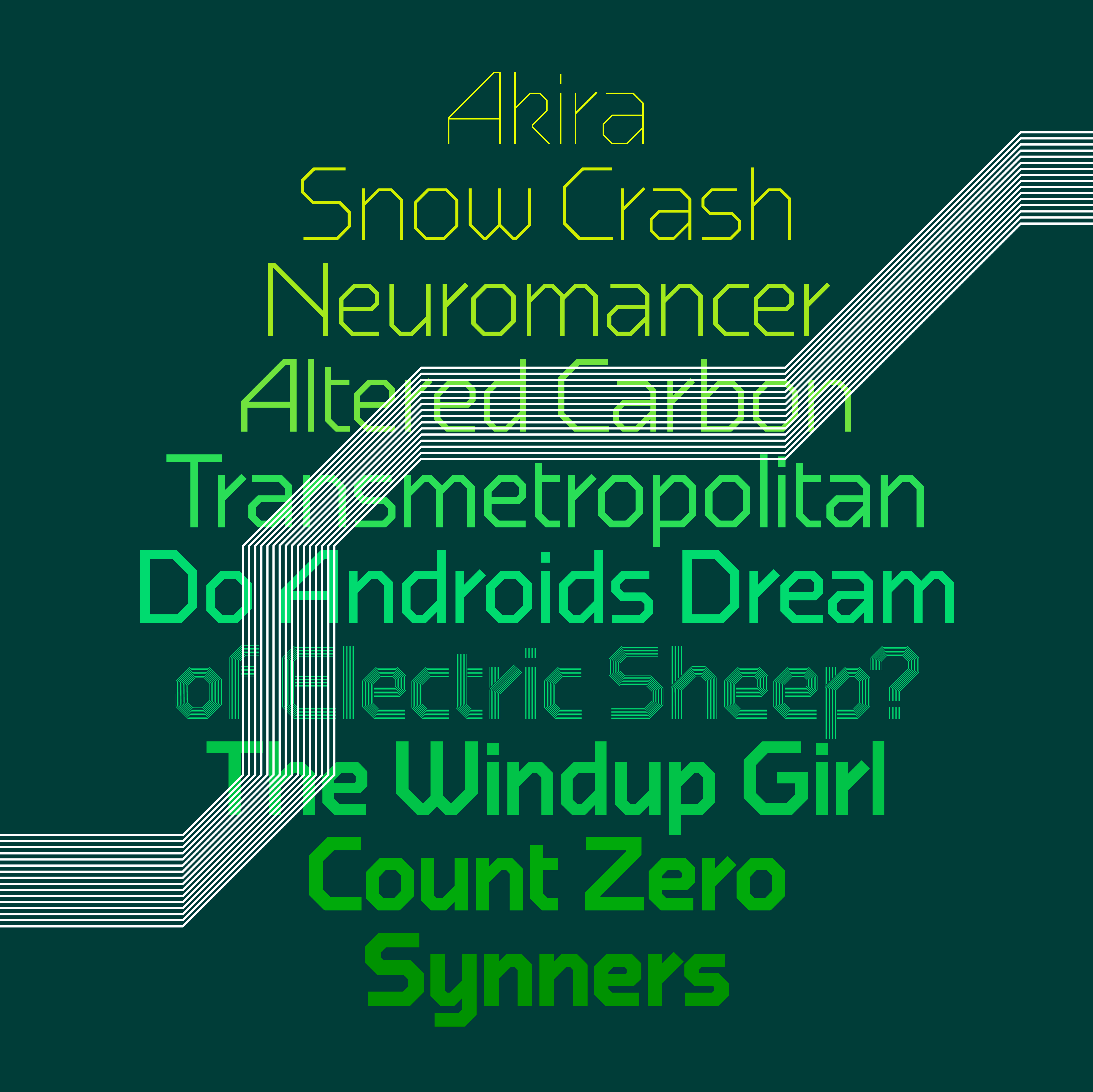 typography created by Josse Pickard