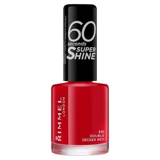 Rimmel Nail Polish 60 Second Double Decker Red