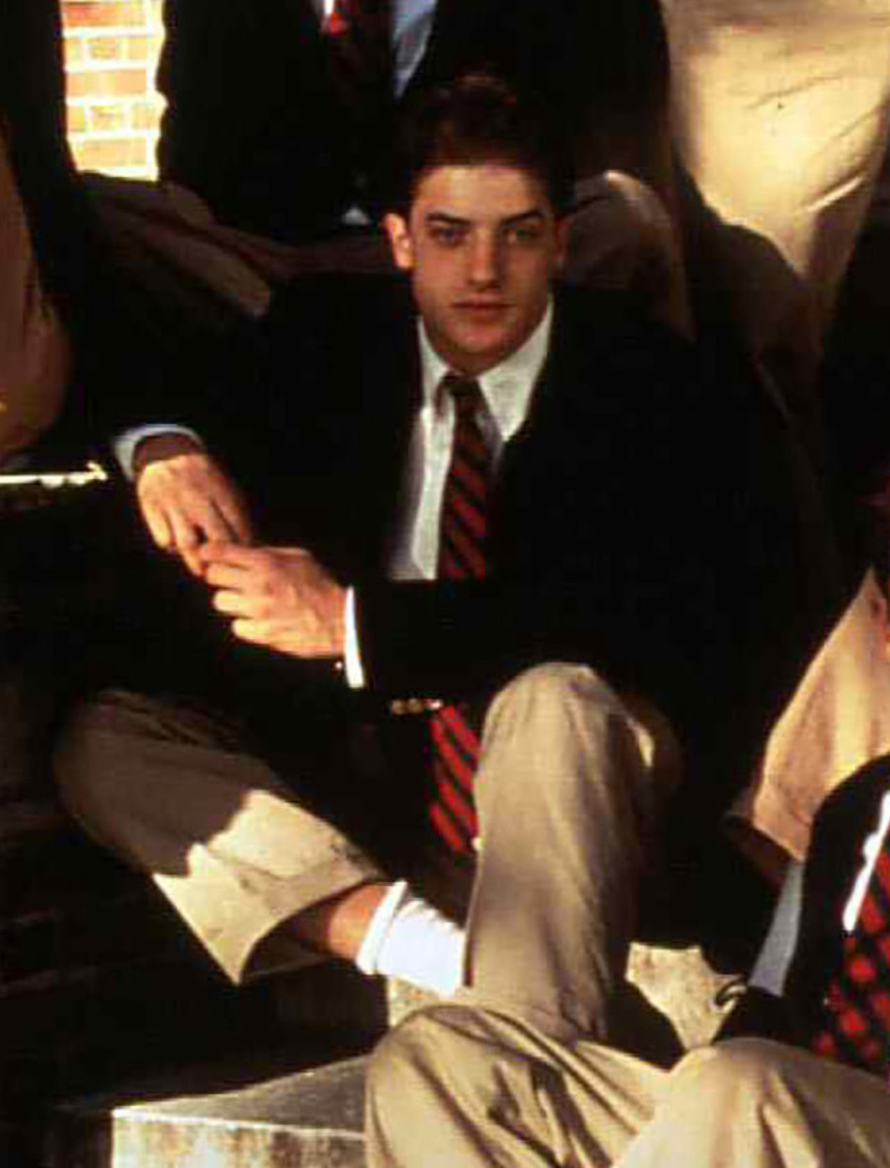 Brendan Fraser as David Greene in School Ties 1992
