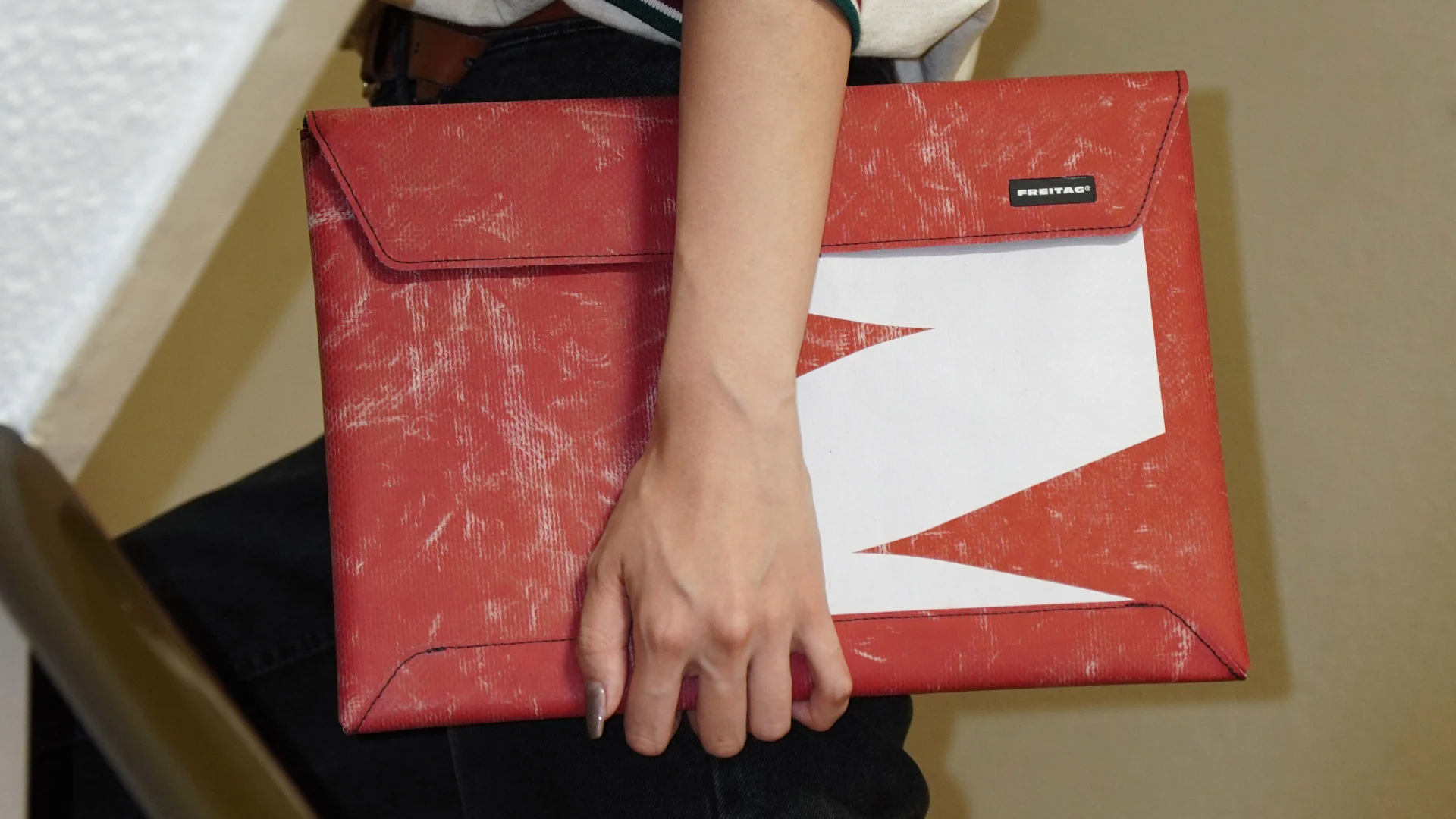 FREITAG bag in use