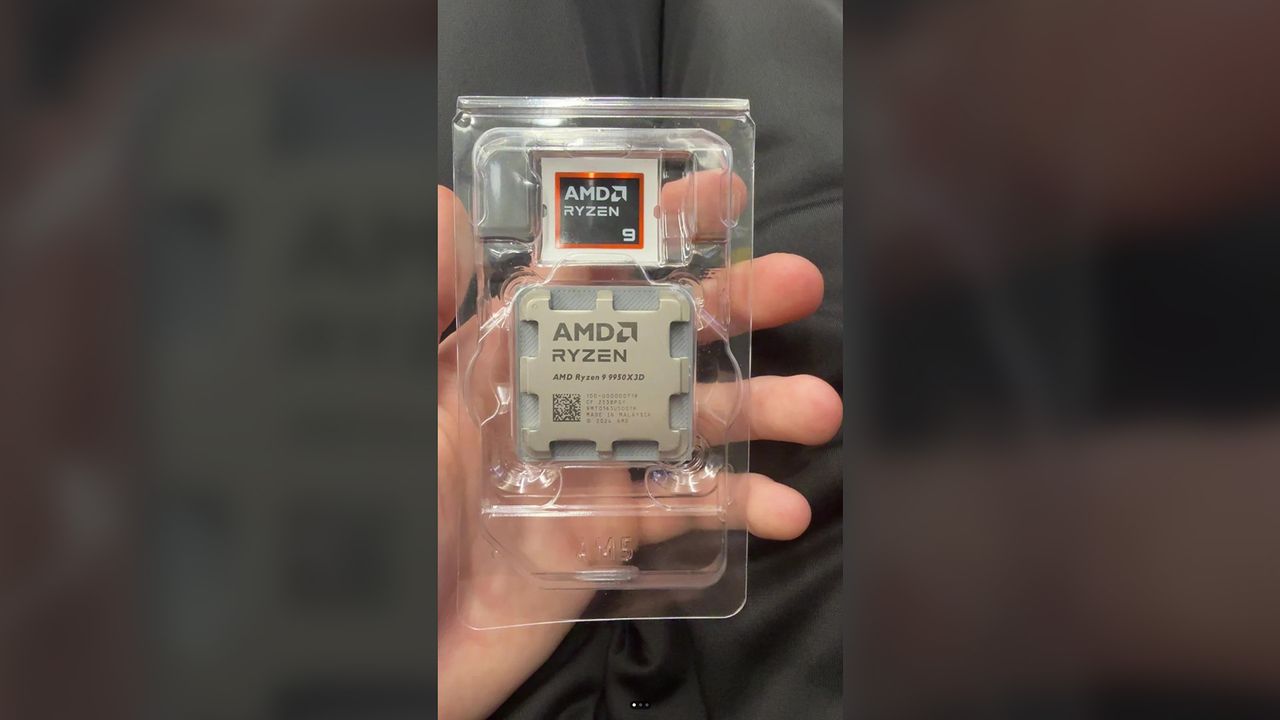 Amazon returns buyer gets scammed out of a Ryzen 9 9950X3D — 'CPU' came with just a 3D-printed plastic heat spreader