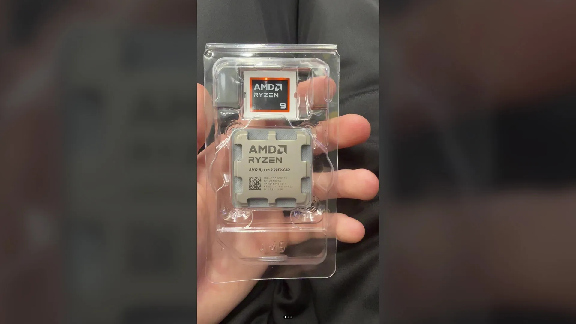 Amazon returns buyer gets scammed out of a Ryzen 9 9950X3D — 'CPU' came with just a 3D-printed base underneath a real heat spreader