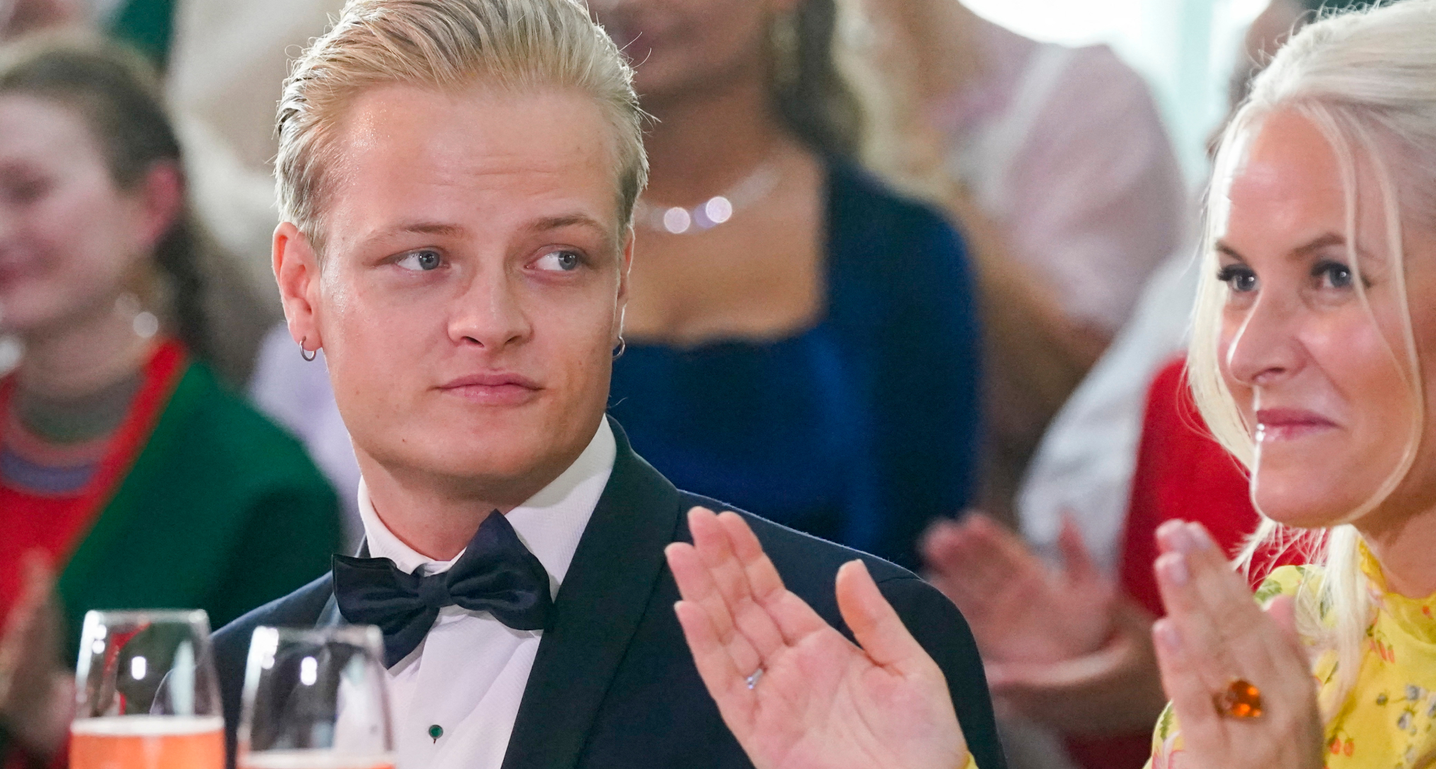 Crown Princess Mette-Marit and her son Marius Borg Hoiby