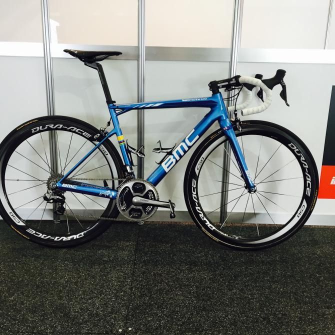 Evans' new bike.