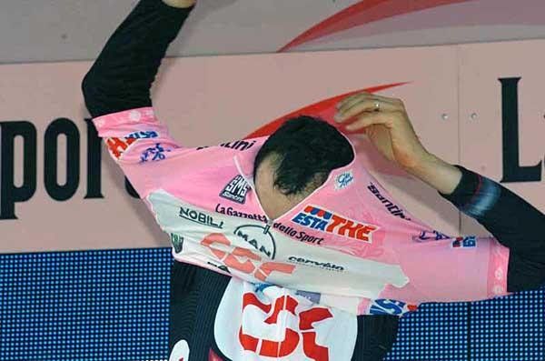 The maglia rosa is worth the effort to get it on, as Ivan Basso will attest to