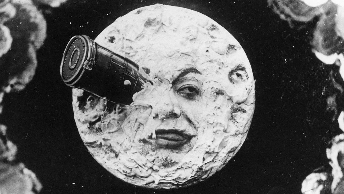 A Trip to the Moon's most iconic image