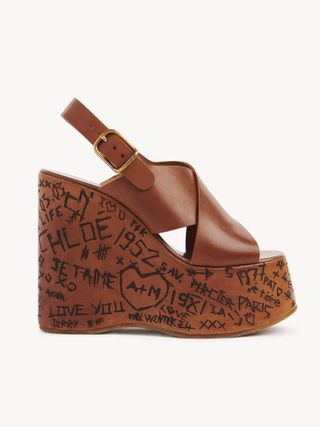 CHLOE Maxime wedge sandal