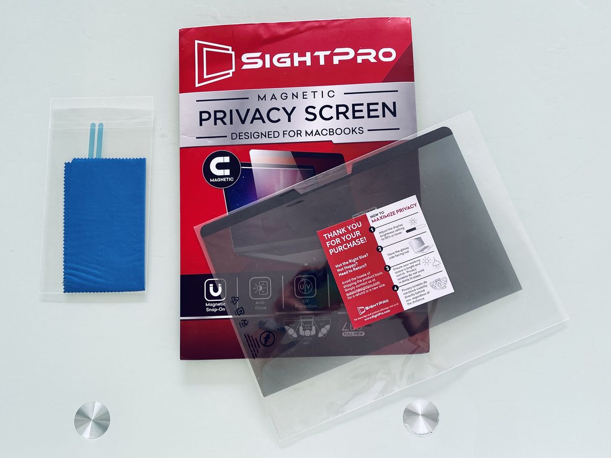 SightPro Magnetic Privacy Screen Protector review: The all-in-one ...