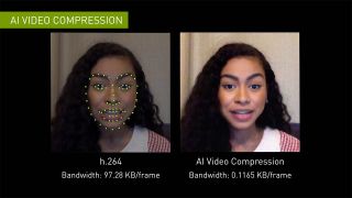 Nvidia Maxine AI Compression