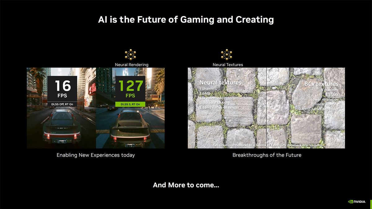 Nvidia GeForce RTX 4060 Ti and RTX 4060 slide deck