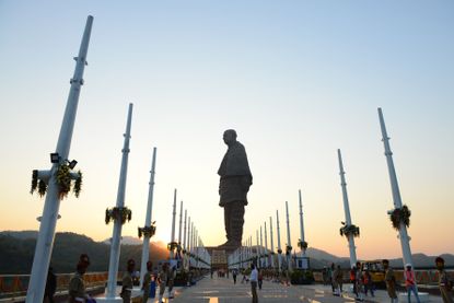 Statue of Unity in India.